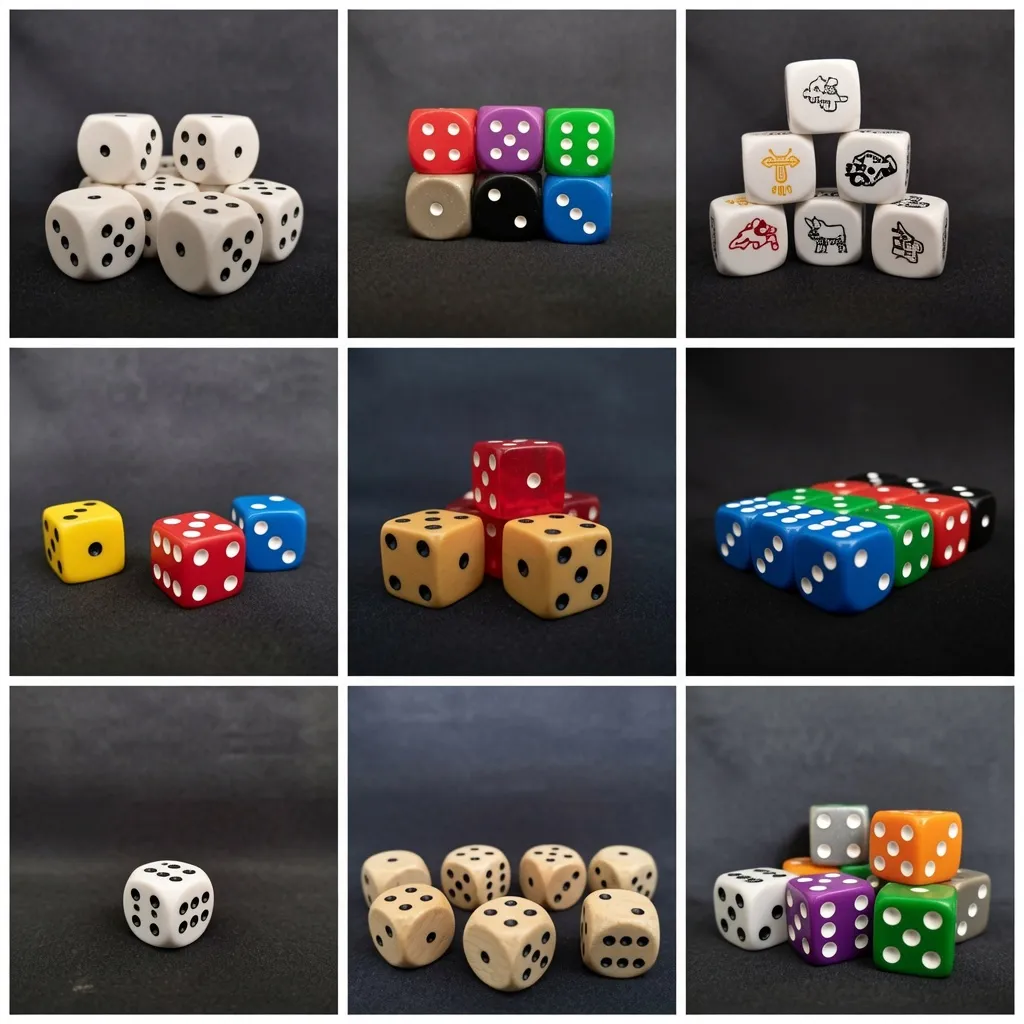 Dice & Tokens — custom board game component manufacturing